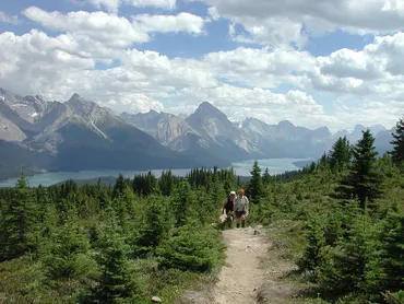 day hike in Jasper National Park