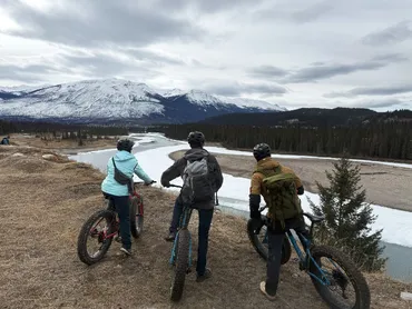 Winter, kanadische Rockies, Tour