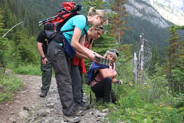 Hiking in the Rockies