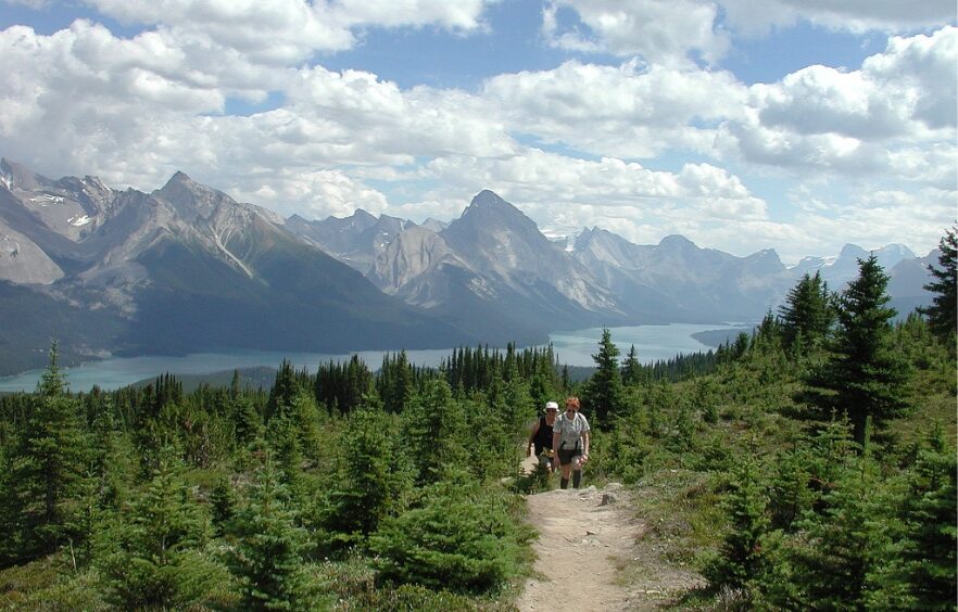 Banff, Jasper, camping tour, trekking, Canada