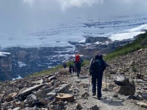 wandern in den kanadischen rockies, kanutrip, kanutour, kanada