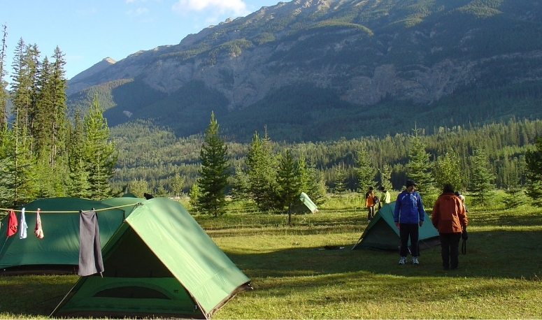camping tours, tent, canada, camping, rocky mountains, alberta, bc
