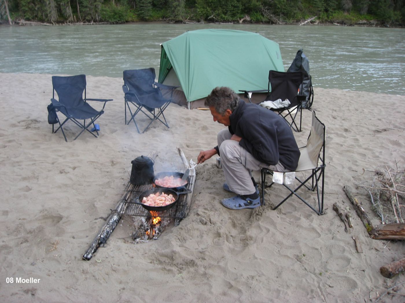 canoe trip in alberta camping on sandy island | kanutrip in alberta kanada camping auf sandiger insel