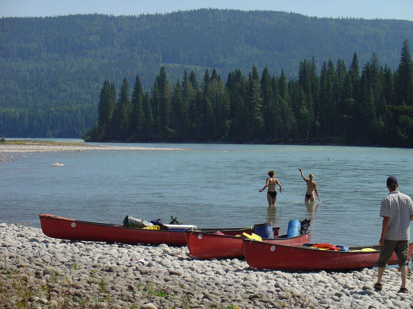 hiking and canoe tour in canada | wander und kanutour in kanada