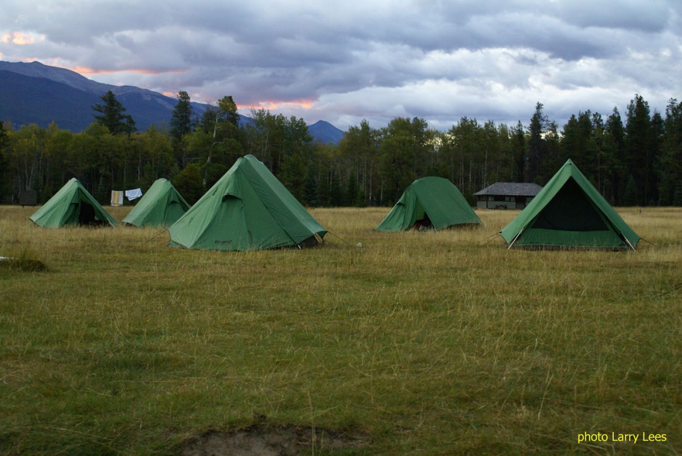 tents on the campground in jasper | zelte auf dem campingplatz in jasper