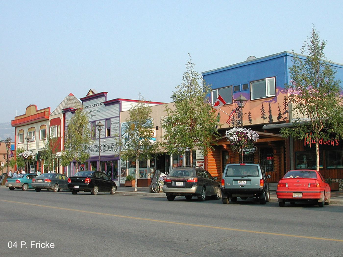 downtown whitehorse, yukon, canada