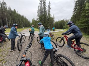 biking course, family adventure